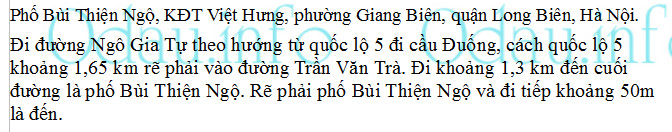 odau.info: Địa chỉ tổ hợp nhà chung cư CT15 Việt Hưng Green Park - khu đô thị Việt Hưng - P. Giang Biên