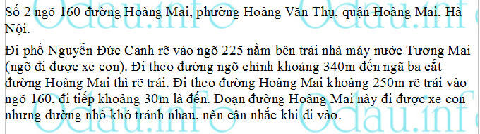 odau.info: Địa chỉ trường cấp 1 Hoàng Văn Thụ - P. Hoàng Văn Thụ