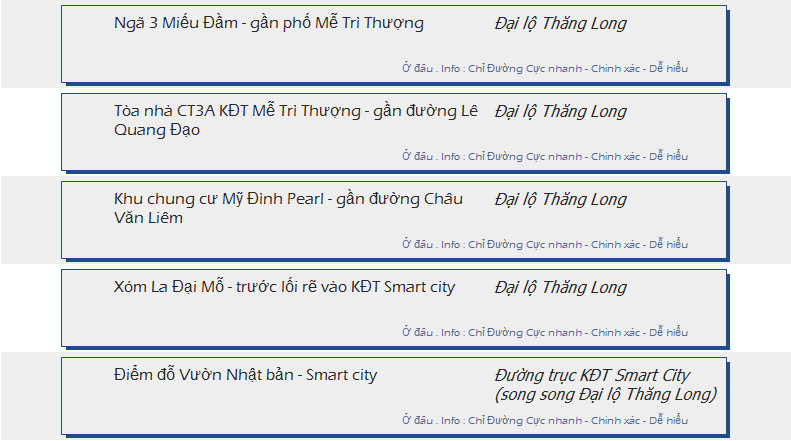 odau.info: lộ trình và tuyến phố đi qua của tuyến bus điện E07 ở Hà Nội no09