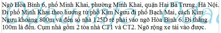 odau.info: Địa chỉ tổ hợp nhà chung cư SkyLight Minh Khai - P. Minh Khai