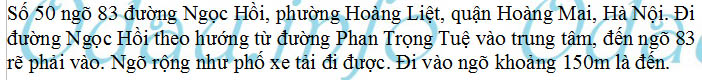 odau.info: Địa chỉ tòa nhà chung cư Hoàng Dương - P. Hoàng Liệt