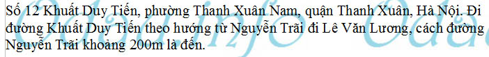 odau.info: Địa chỉ tòa nhà cho thuê làm văn phòng Zen tower - P. Thanh Xuân Nam
