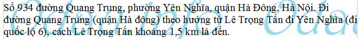 odau.info: Địa chỉ Trung tâm Đăng kiểm xe cơ giới Hà Nội 29-30D quận Hà Đông