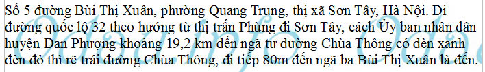 odau.info: Địa chỉ Văn phòng công chứng Nguyễn Thị Hương - P. Quang Trung