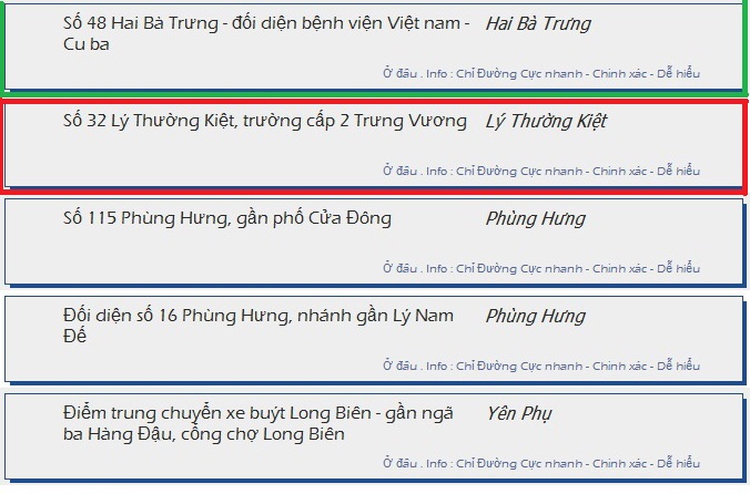 odau.info: lộ trình và tuyến phố đi qua của tuyến bus số 36 ở Hà Nội no08