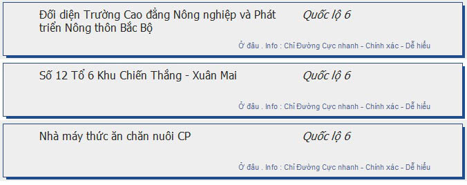 odau.info: lộ trình và tuyến phố đi qua của tuyến bus số 87 ở Hà Nội no06