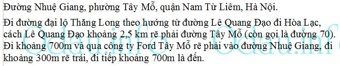 odau.info: Địa chỉ trường cấp 3 Nguyễn Văn Huyên - P. Tây Mỗ