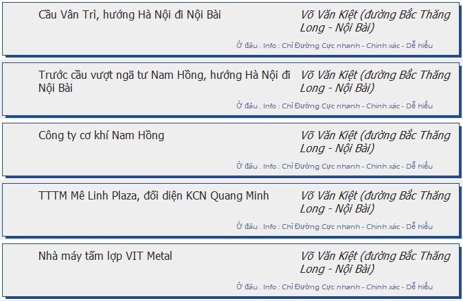 odau.info: lộ trình và tuyến phố đi qua của tuyến bus số 95 ở Hà Nội no03