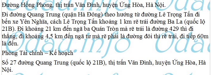 odau.info: ubnd huyện Ứng Hòa